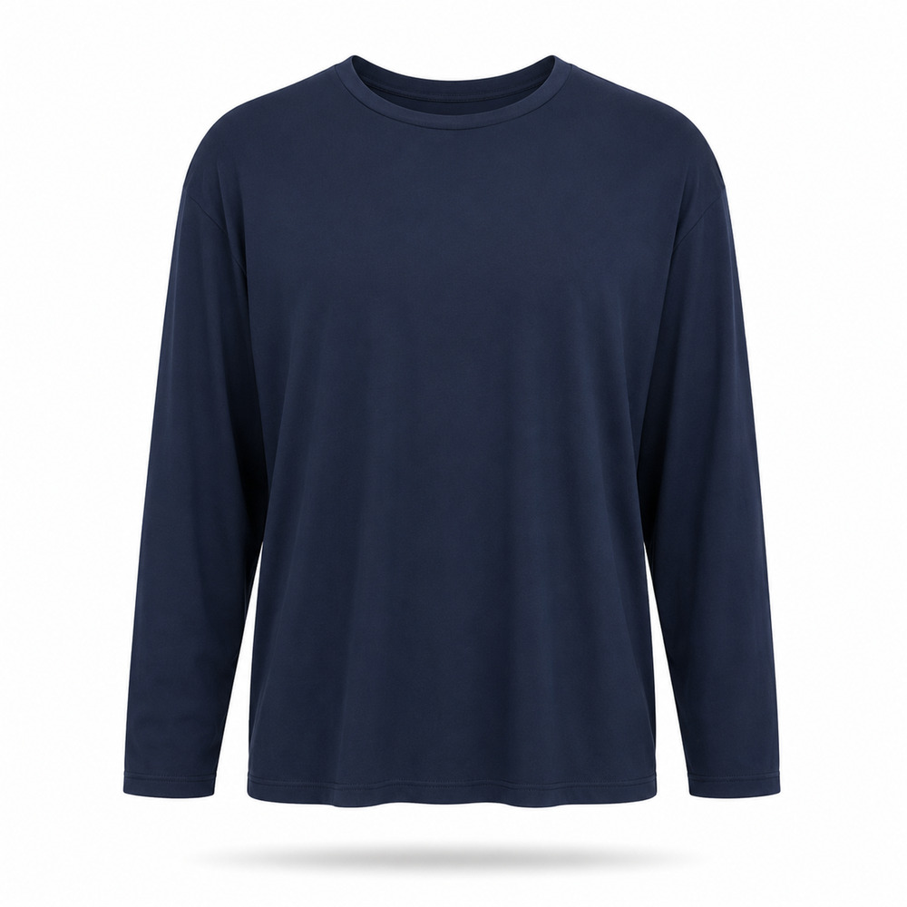 All In Motion XXL Performance Long Sleeve Tee Navy Quick Dry NWT FAST SHIPPING